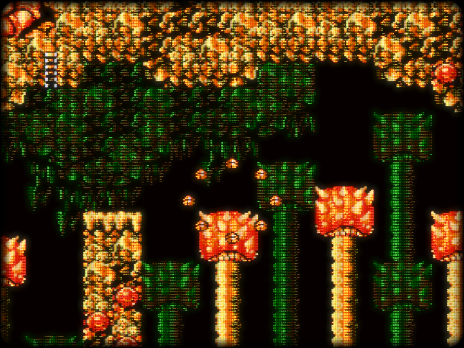 The death animation in Little Samson looks a little familiar