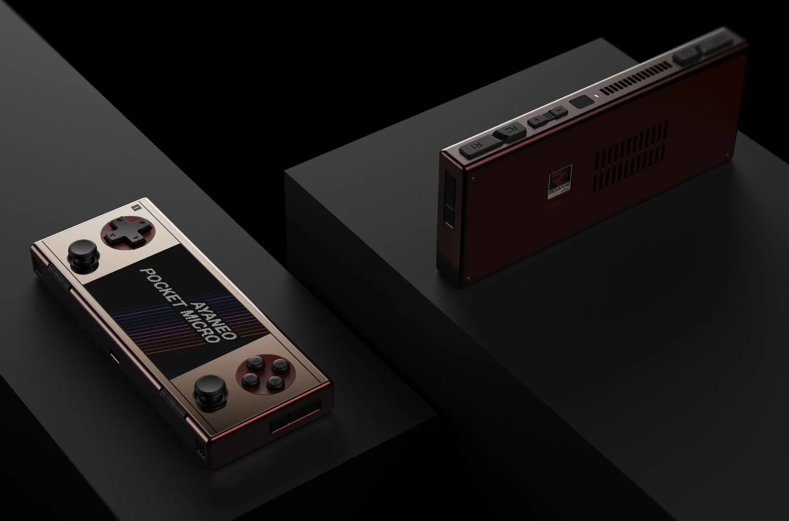 The Ayaneo Pocket Micro in retro gold